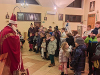 Roraty i spotkanie z Mikołajem