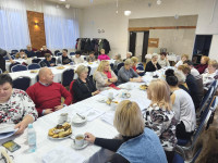 Wspólne kolędowanie w Lipkach z chórem Cantate Domino