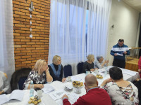 Wspólne kolędowanie w Lipkach z chórem Cantate Domino