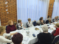 Wspólne kolędowanie w Lipkach z chórem Cantate Domino