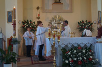 Wprowadzenie relikwii błogosławionych męczenników z Pariacoto i 80. rocznica OSP Lipki