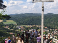 Pielgrzymka dzieci pierwszokomunijnych z rodzicami do Barda