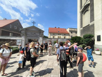 Pielgrzymka dzieci pierwszokomunijnych z rodzicami do Barda